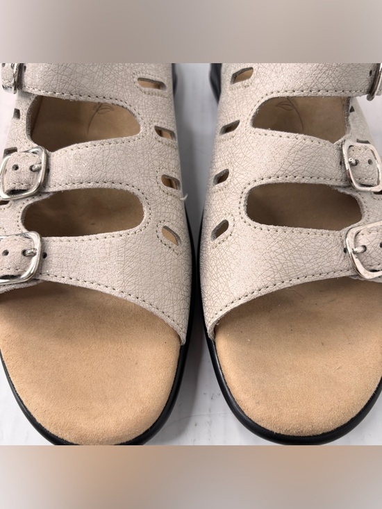 SAS Mystic Slingback Sandals Comfort Tripad Beige Leather Womens Sz 9 Narrow NEW main image 2